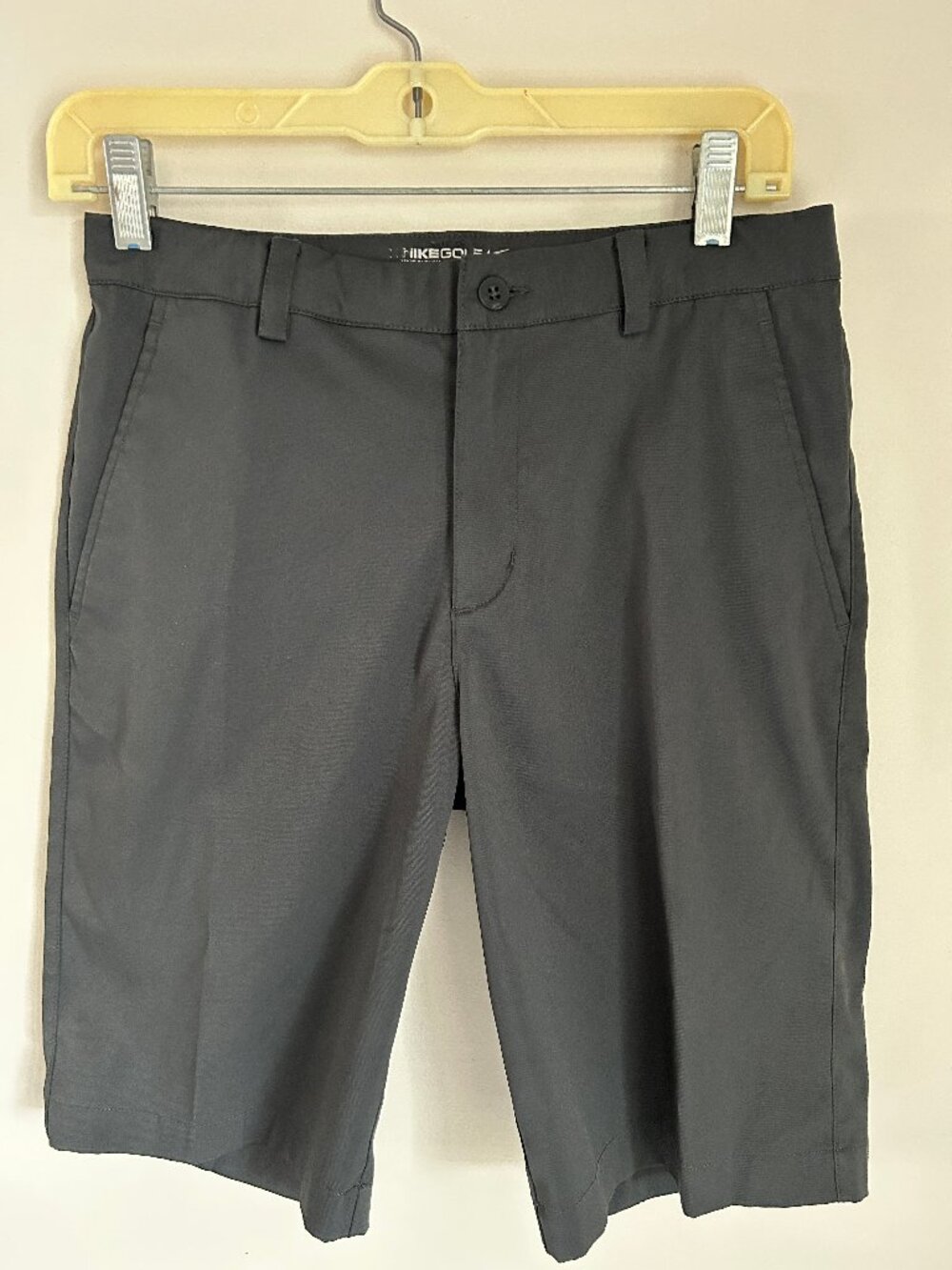 Women's NIKE Golf Dri-FIT Black Performance Golf Shorts Size L Standard Fit